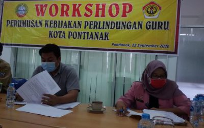 Workshop Perumusan Kebijakan Perlindungan Guru di Kota Pontianak